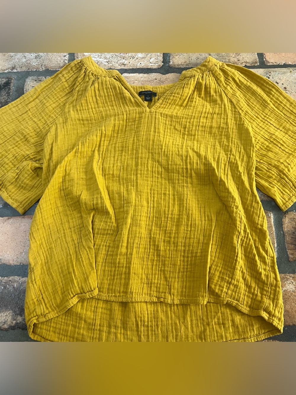 Ann Taylor yellow top